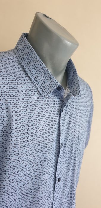 Hugo Boss Magneton_1 Stretch Cotton Slim Fit  XL НОВО! ОРИГИНАЛНА Риза