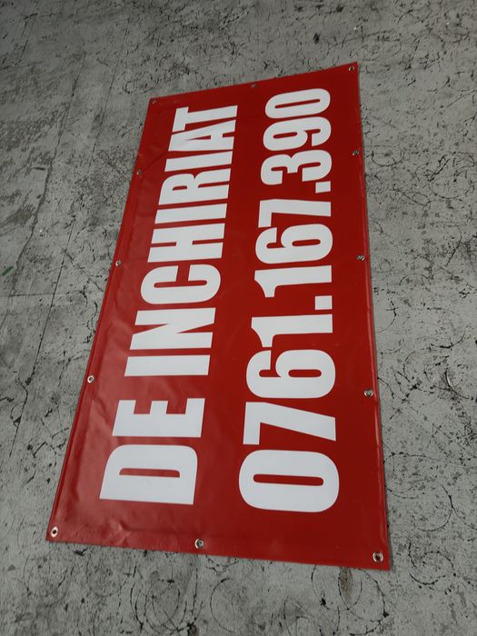 Banere publicitare, Stikere, Casete luminoase, Litere volumetrice, Autocolant, Flayere, Pliante Carti de vizita Mape Stikere Etichete adezive Colant