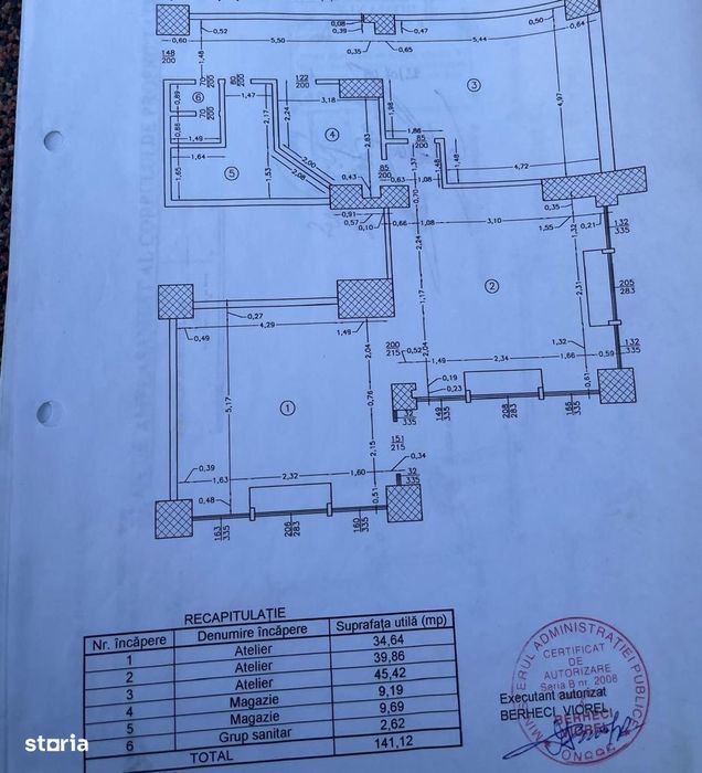 spatiu comercial la parter de bloc zona pacuarai 120 mp 1300 euro neg