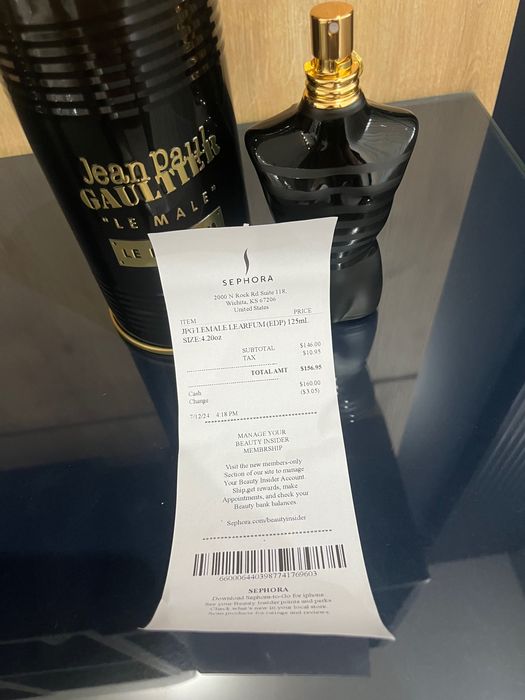Jean Paul Gaultier Le male Le parfum и YSL MYSLF