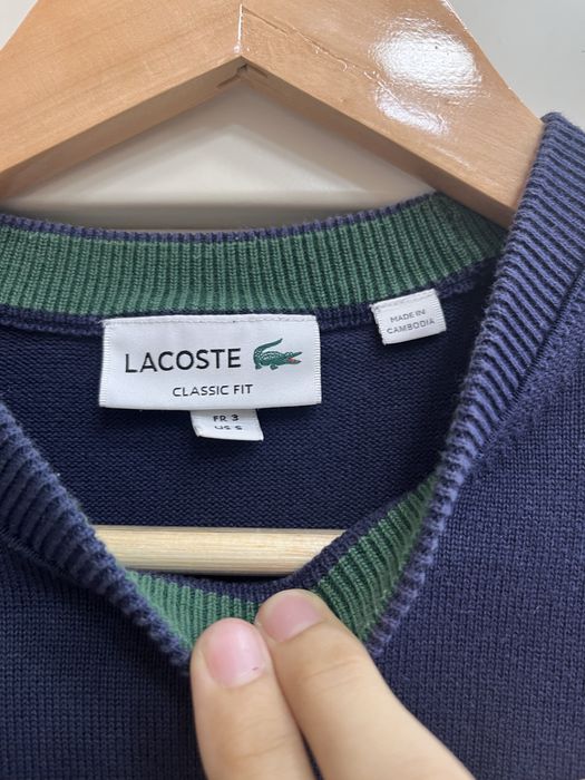 Джемпер lacoste оригинал
