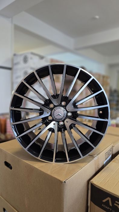 Jante R18 5x112 Stil AMG Noi Audi A3 A4 A5 A6 A7 A8 Q3 Q5 Q7 Mercedes C E S CLA CLS GLC GLE BMW G20 G30 F40 X1 X3 VW Golf Passat Tiguan