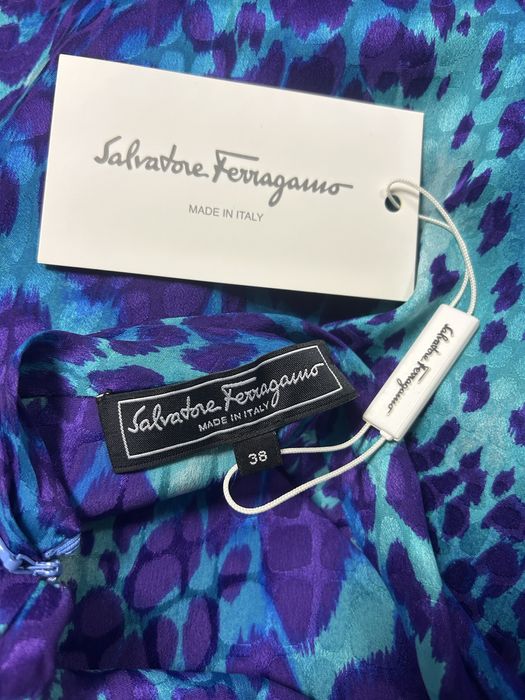 Fusta matase Savatore Ferragamo