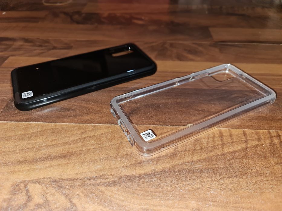 Husa silicon originala Samsung Soft Clear Cover Galaxy A03s set 2 buc