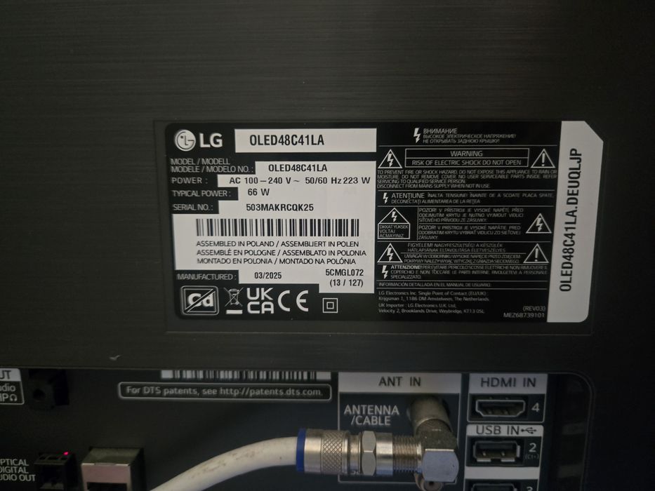 Tv Oled LG C4 48 inch
