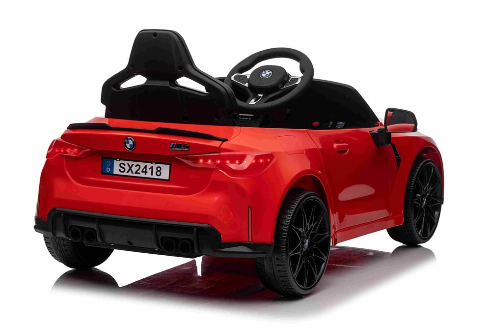 Masinuta electrica pt copii BMW M4 Competition  12V 70W (sx2418) Rosu
