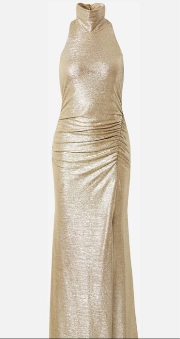 Rochie de seara Lauren Ralph Lauren “Retleah”, aurie, mar. 4