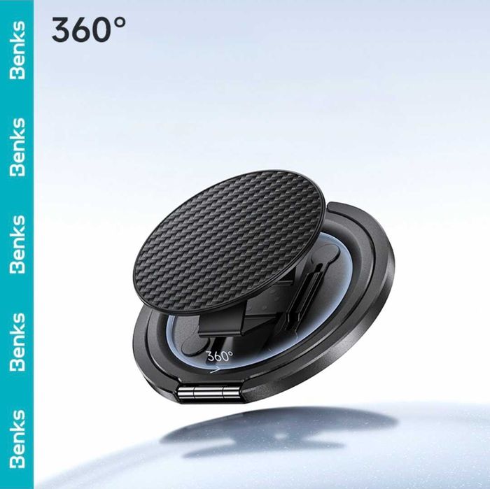 Benks ArmorPop держатель и подставка MagSafe Kevlar® 360 for iPhone 16