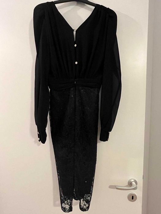 Rochie XS neagra de ocazie - 120 Ron