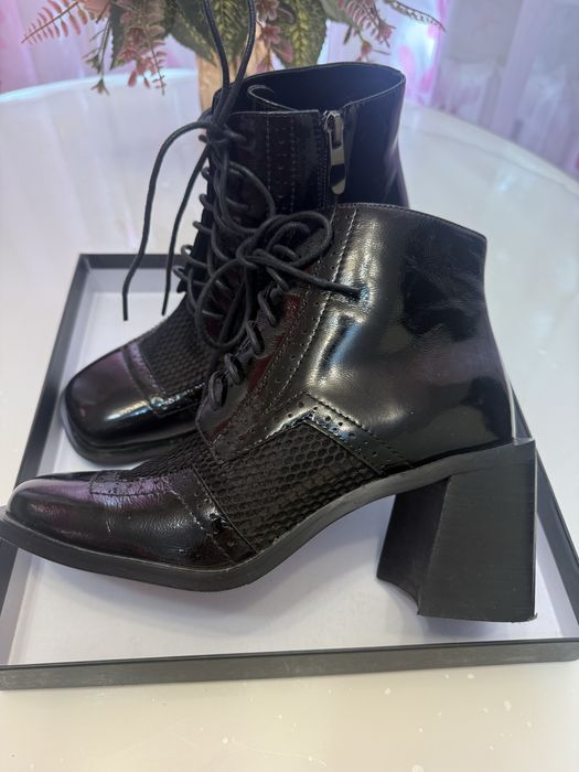 Ботильоны демисезонные, б/у.