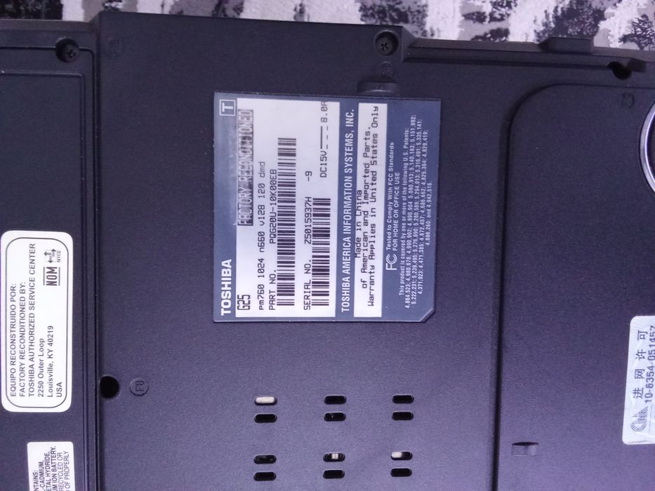Ноутбук TOSHIBA Qоsmio