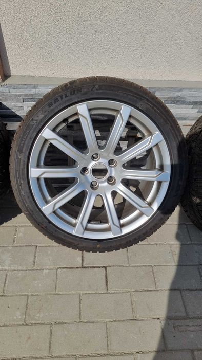 Set Roti Audi A5 8T B8 (jante folosite+anvelope iarna noi)/ 8.5J×18, ET29, 5×112