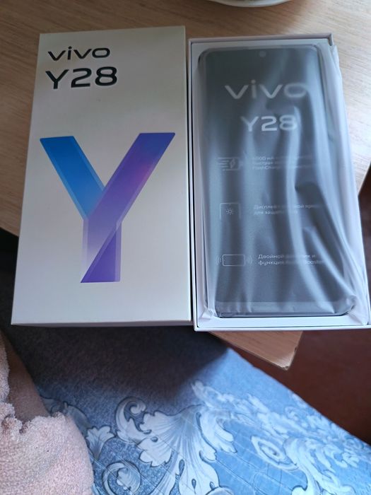 Смартфон VIVO Y28 256 Gb сотовый телефон мобильный 2 сим