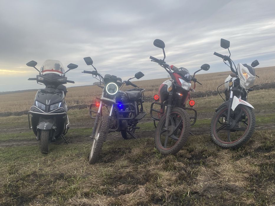 Альфа 125 на ходу