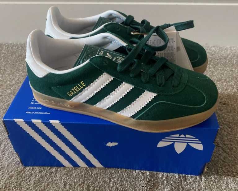 Чисто нови детски маратонки кецове Adidas Gazelle J различни размери