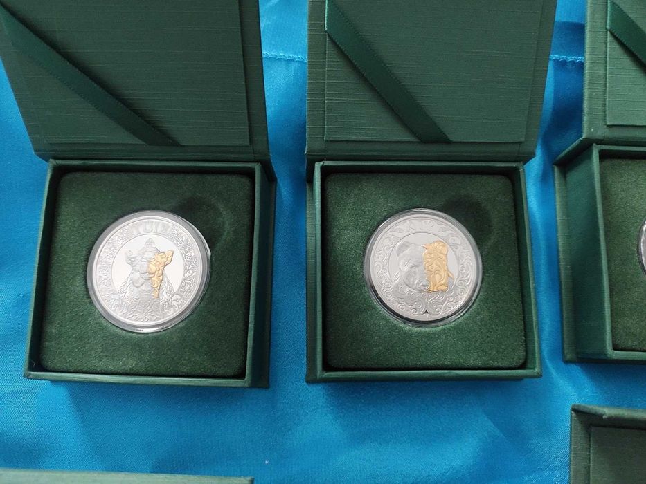 Подарочный набор монет ТОТЕМЫ КОЧЕВНИКОВ