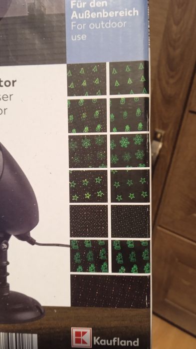 Proiector laser lumini Craciun exterior/interior