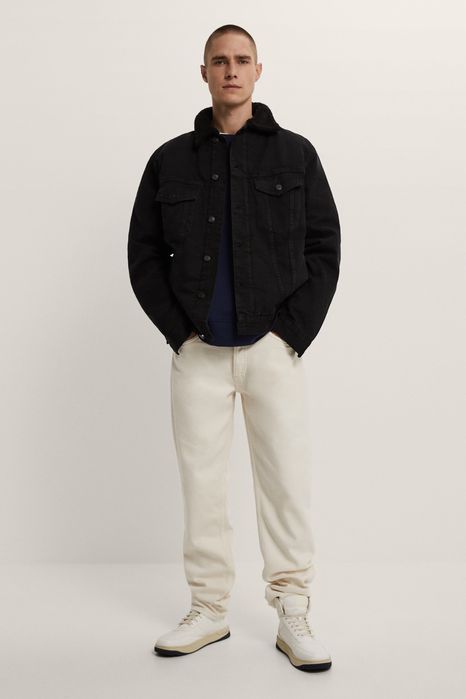 Zara мужская джинсовая куртка