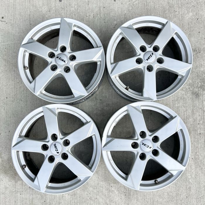 Jante aliaj RIAL 16" - 5x112 - VW, Skoda, Seat, Audi