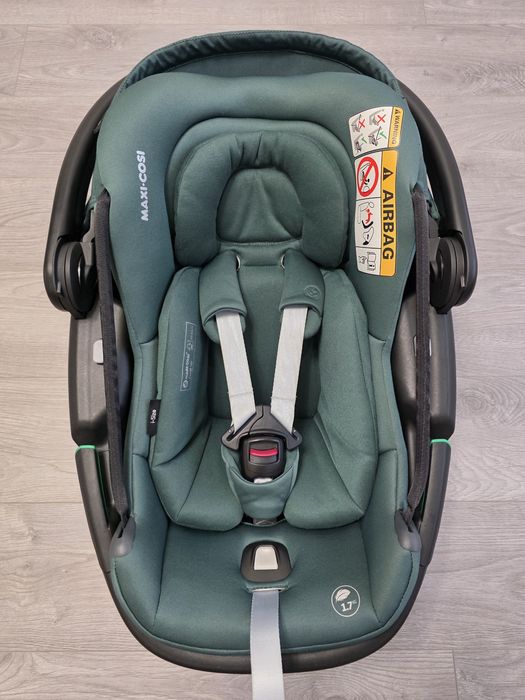 Кошница за кола Maxi-Cosi - Coral 360, i-Size, 40-87 cm, Green