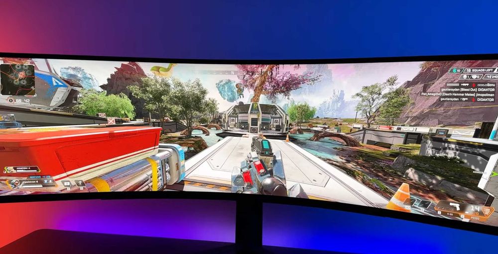 LG UltraWide UltraGear 49GR85DC Gaming Monitor 240hz QHD 5120x1440