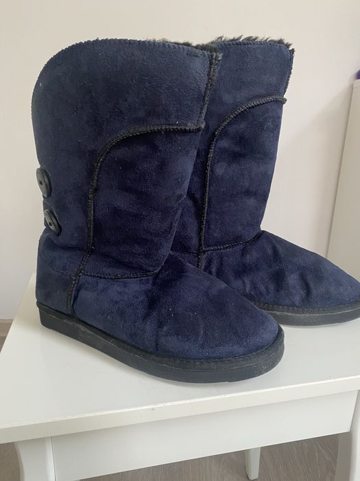 Ghete catifea imblanite