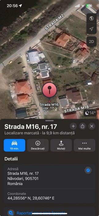 Teren Mamaia Sat pe partea cu Canalul