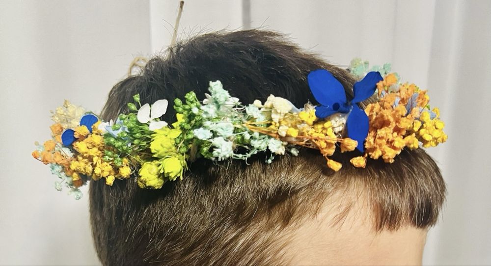 Coronite adulti / copii din Plante si flori naturale stabilizate