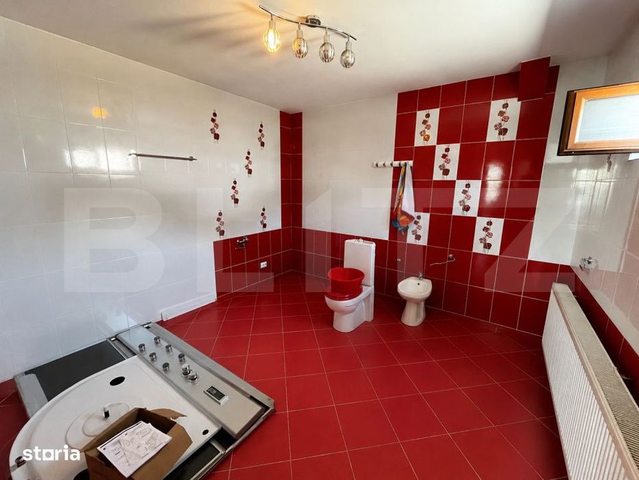Casa individuala, 186 mp, un nivel, 1174 mp teren, zona Apahida