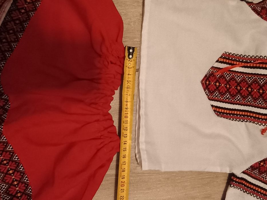 Costum popular/național pentru fetițe 1 an