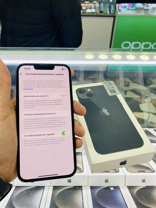 iPhone 13  128 gb black yengide 100%