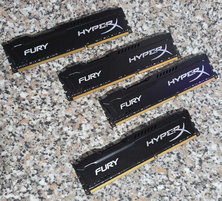 Memorii ram HyperX Fury DDR3 32GB (4x8GB), 1866Mhz, CL10