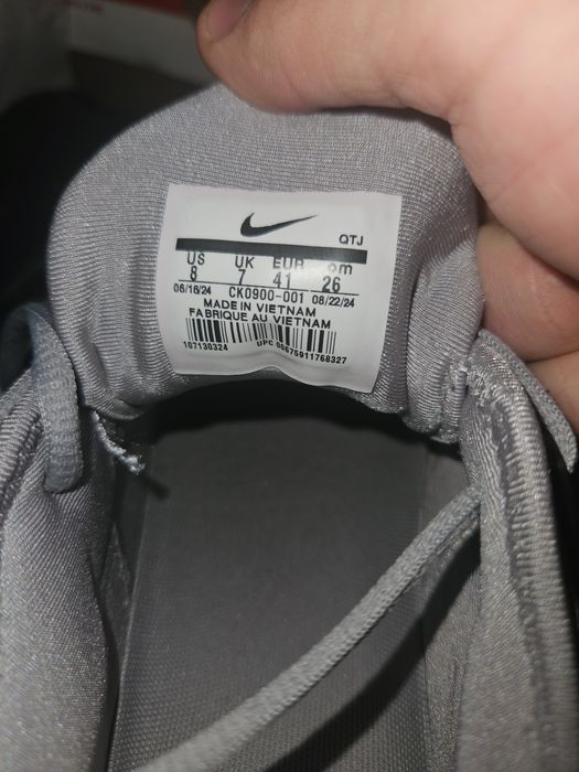 Nike Vapor Max Plus Grey Black