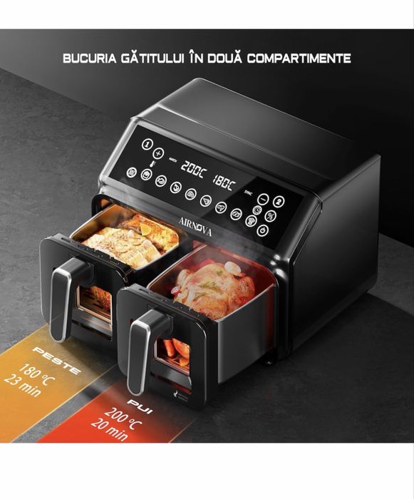Aifryer 2 compartimente