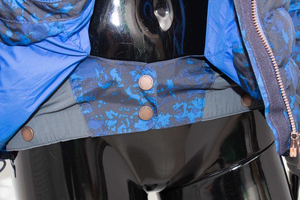 PEAK PERFORMANCE Bagnes дамско ски яке пухено син камофлаж пух/ пера М