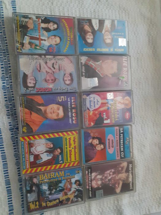 Casete originale cu muzica de petrecere