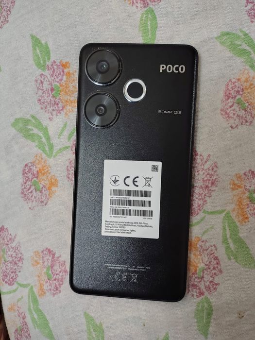 Poco F6 8/256 чёрный