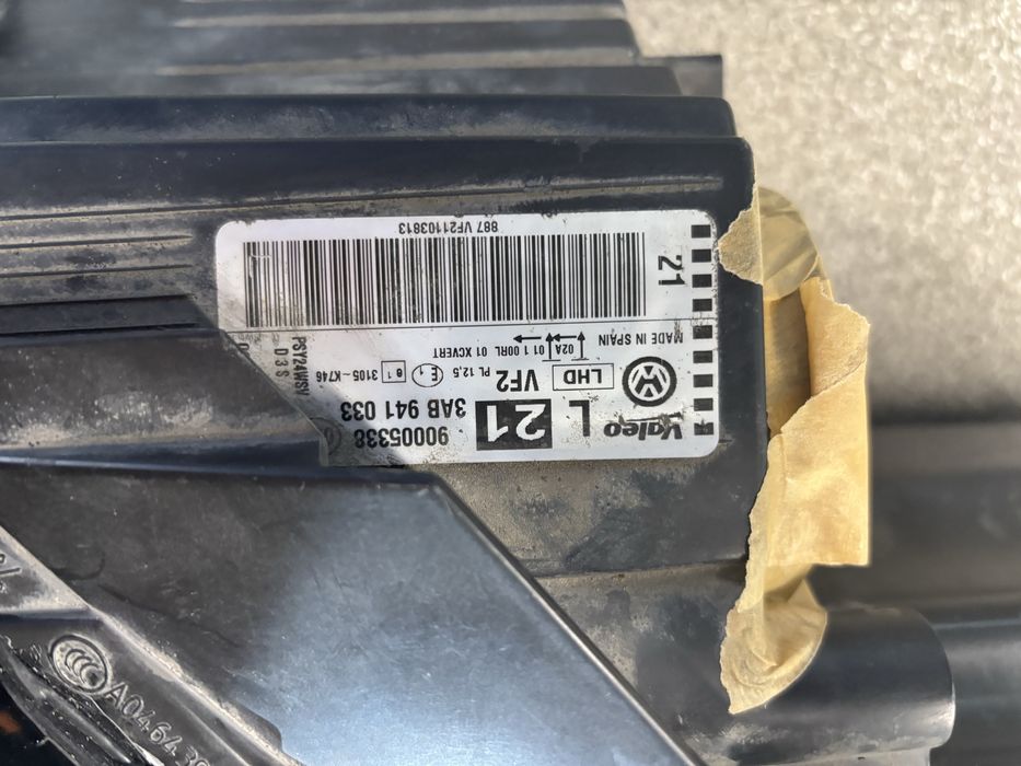 Far farove Vw passat 7 b7 фар фарове фолксваген пасат 7 б7