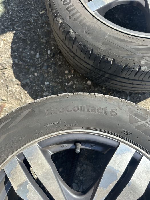 Jante din aliaj si anvelope Continental