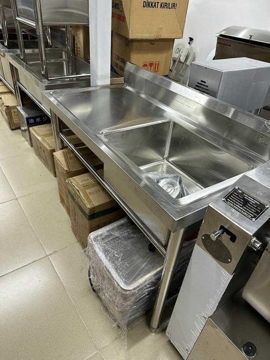 Ванна моечная с рабочей поверхностью