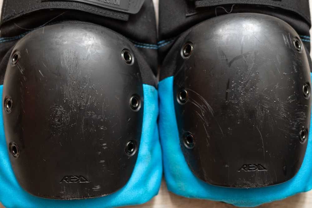 Genunchiere Protectii Rekd Youth Heavy Duty Double Pad