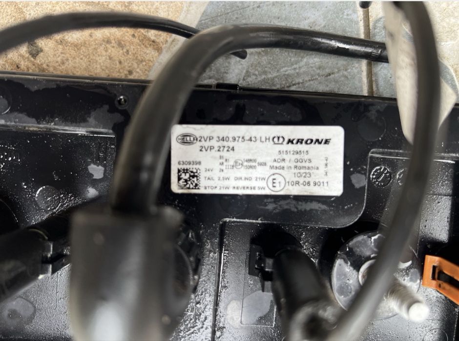 Triple semiremorca Krone