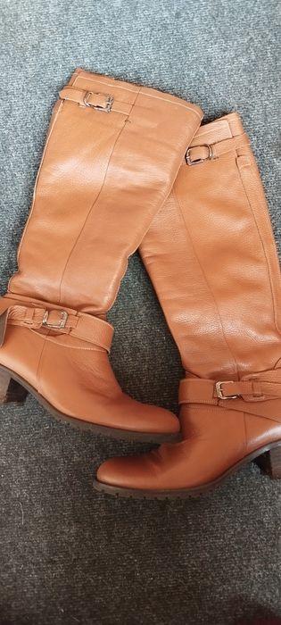 Ботуши от естествена кожа на марка Gianni