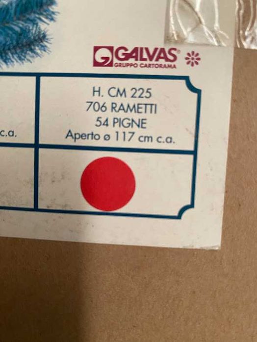 brad artificial 225cm