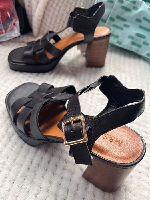 Sandale M&S, Negre