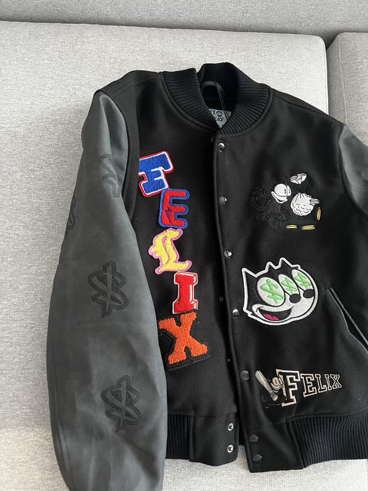 Бомбер Felix Cat Varsity Jacket