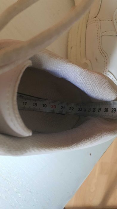 Adidasi albi talpa inalta de la NLY Shoes marimea 36