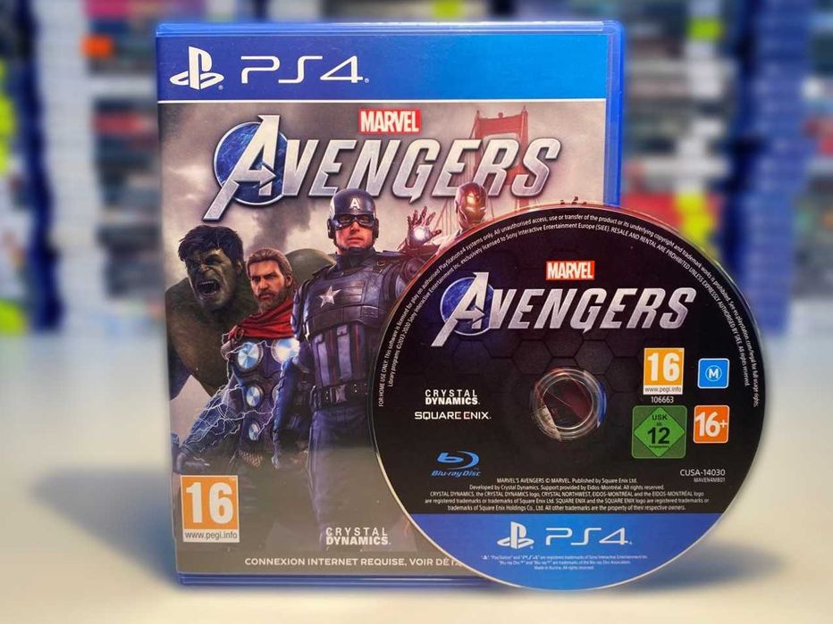 Марвел Мстители Пс4/ Marvel Avengers PS4/PS5 Большой Выбор Игр