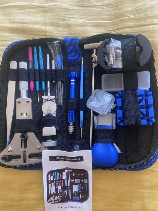 Професионален часовникарски сет от инструменти