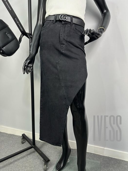 Дънкова пола асиметрична